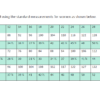 Measurement Chart Basic Skirt Pattern: Sizes 6 to 36 (Sloper Block)