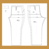 Basic Pants Pattern: Sizes 6 to 36 (Sloper Block)
