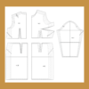 Basic Dress Pattern Set: Sizes 6 to 36 (Sloper Block)