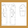 Basic Dress Pattern Set: Sizes 6 to 36 (Sloper Block)