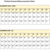 Relaxa Finished Measurements Relaxa Jeans: Sizes UK 6 to 36